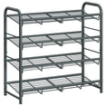 thumbnail image 1 of Organizador de armario SONGMICS de 4 niveles para zapatos, 16 pares, gris, 1 of 8