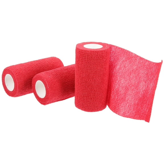 OUNONA Paddle Tapes 3 Rolls Non Woven Fabrics for Tennis Grip Replacement in Sports Enthusiasts 10X4.9In