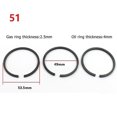 thumbnail image 1 of 3pcs Air Compressor Piston Ring Pneumatic Parts For 42/47/48/51/52/65mm Cylinder, 1 of 5