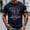 Multicolor B, variant on Xneal 911 25th Anniversary T-Shirt Casual Short Sleeve Print Never Forget 911 Multicolor Shirts for Men Size 2XL