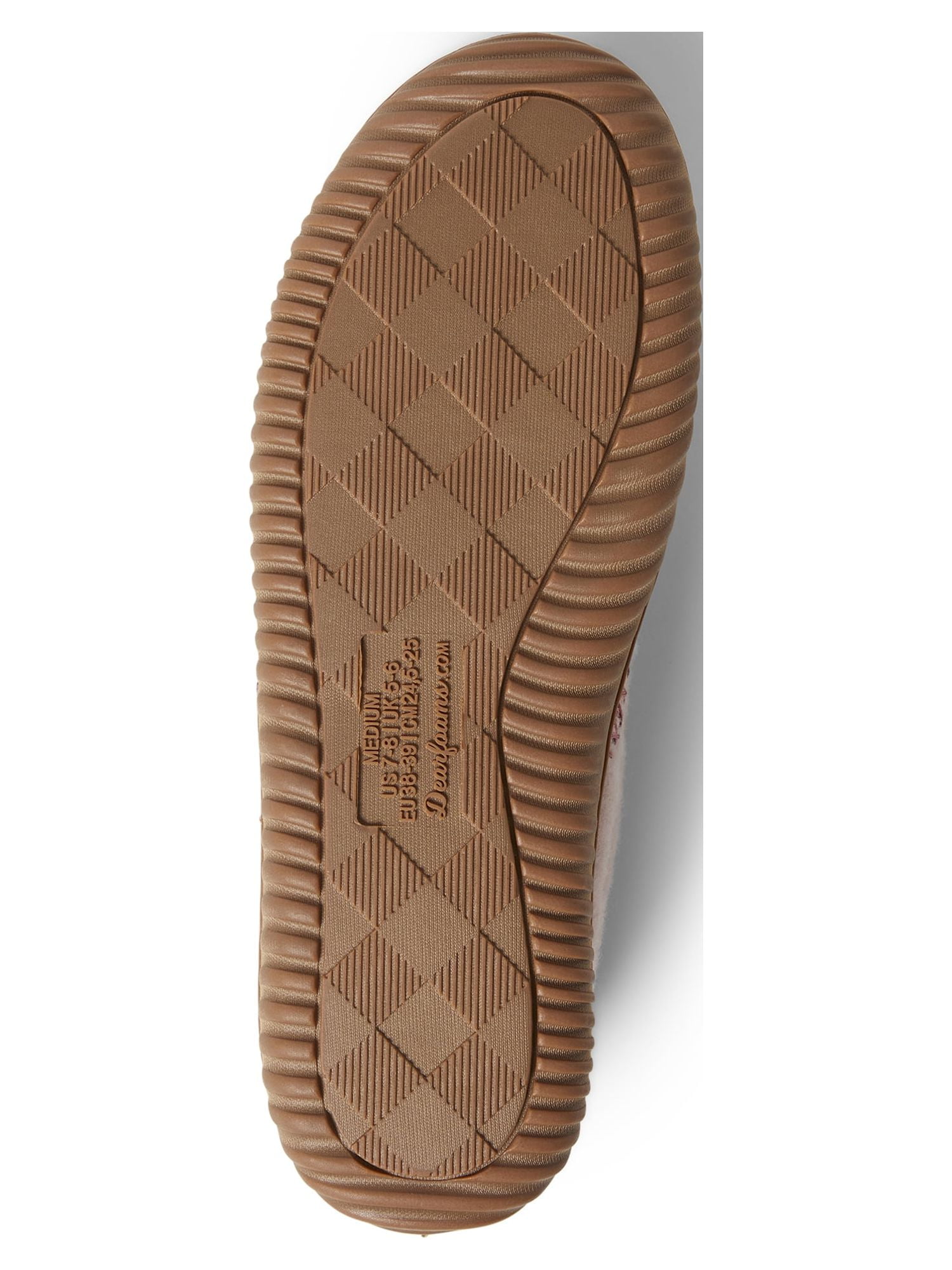 Dearfoams Cozy Comfort Women's Mixed Material Clog Slippers