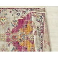 thumbnail image 4 of United Weavers Caledonia Seraphina Farmhouse Medallion Runner Rug, Magenta, 2'7" x 7'2", 4 of 5