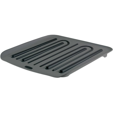 

Rubbermaid 14.38 In. x 15.38 In. Black Sloped Drainer Tray