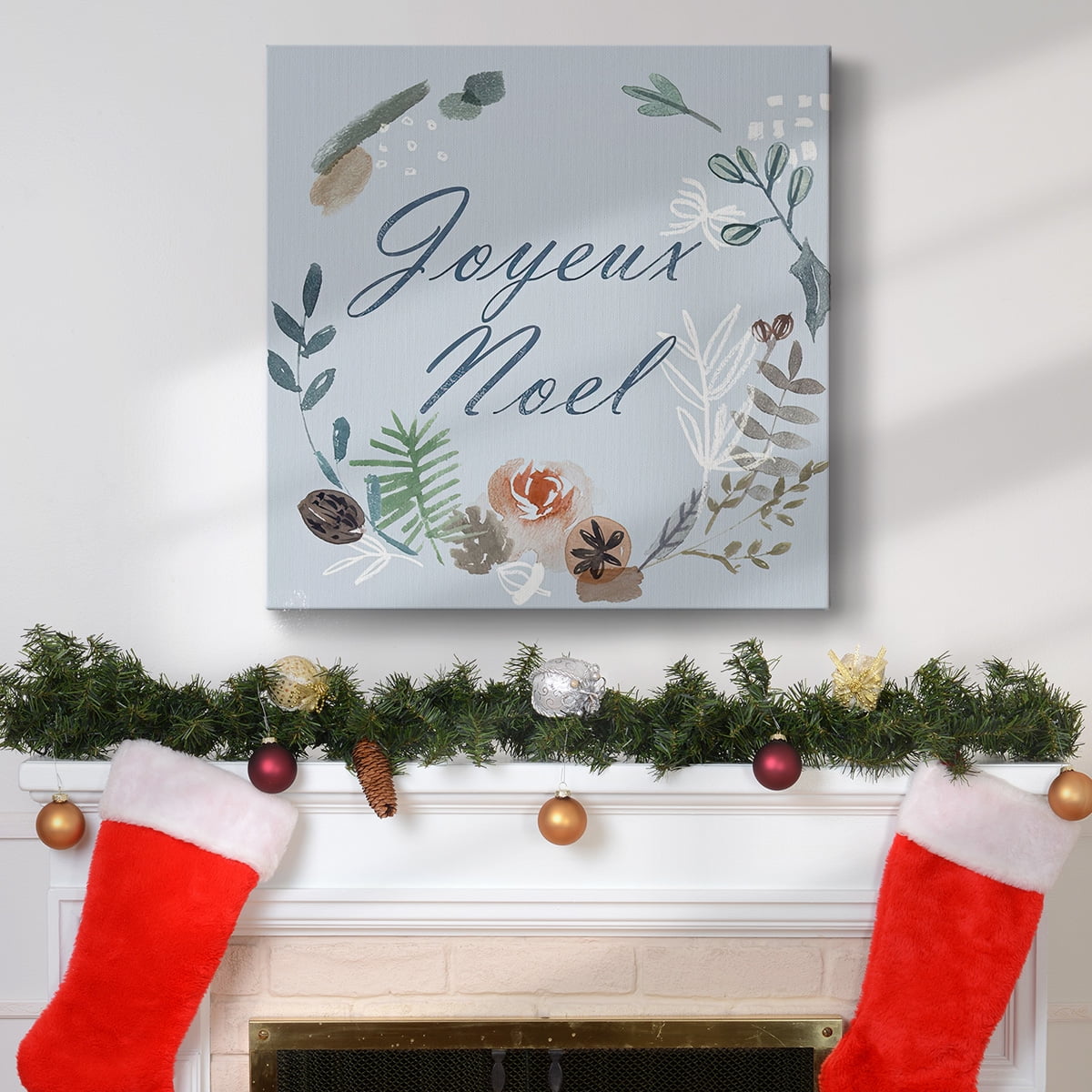 Snowy Christmas II- Gallery Wrapped Canvas