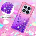 thumbnail image 3 of Case for FOXDOCK Xiaomi Redmi Note 14 Pro 5G TPU Shockproof Gradient Liquid Glitter Design, 3 of 5