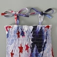 thumbnail image 4 of Bouanq 4th of july baby girl outfits Stripe Dress Independence Day Outfits Kids Patriotic Clothes July 4th Toddler Girls Stripe Dress 1- 6 Years, 4 of 7