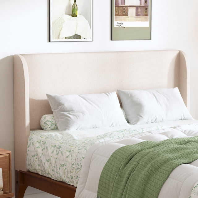 HMSHA Double Wing High Headboard King