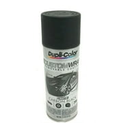 Duplicolor CWRC794 Custom Wrap Removable Paint Carbon Black Matte - 11 oz