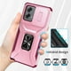 thumbnail image 1 of Funda para GANGXUN Motorola Moto G Stylus 5G 2024 - Soporte metálico, Función magnética, Rosa, 1 of 5