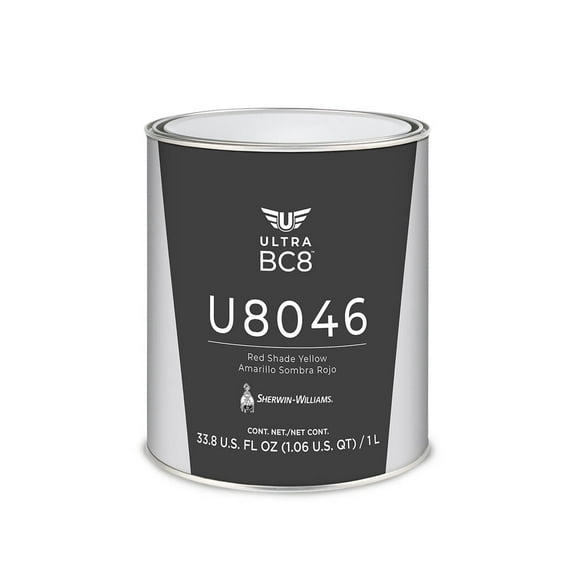 U8046LH Red Shade Yellow Sherwin Williams Ultra BC8 1 Litro
