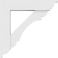 thumbnail image 3 of 3"W x 20"D x 20"H Standard Olympic Architectural Grade PVC Bracket with Traditional Ends, 3 of 4