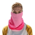 thumbnail image 4 of Ofertas Únicas 1 Pc Bufanda Facial Refrigerante Máscara Facial para Ciclismo al Aire Libre Gradiente Rosa, 4 of 6