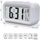 thumbnail image 3 of Alarm Clock With Nightlight, Small Easy Read Large Digital Number. Battery Operated Alarm Clock Kids And Adults Desk With Cute Stickers .white, 3 of 4