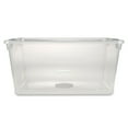 thumbnail image 3 of Rubbermaid Cleverstore 95 Quart Plastic Storage Container & Lid (8 Pack), 3 of 8