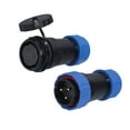 thumbnail image 4 of Herwey Waterproof Aviation Cable Connector Socket, Aviation Plug Socket Oxidation Resistance For Electronic Equipment, 4 of 8