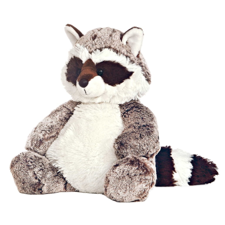 Super Soft Gray Raccoon Plush Toy photo 2