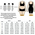 thumbnail image 5 of Aooho Women's Tummy Control Shapewear Full Body Bodysuit Zipper Front 3-Row Hook Body Shaper for Butt Lifting, 5 of 6