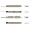 thumbnail image 3 of BTOER Watch Strap Pin Pin Punch Link Punch Pin Stick- Watch Repair Tool 0.7-1.0mm 10Pcs Bar Hammer Punch Thimble Durables, 3 of 9