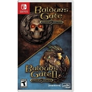Baldurs GATE & Baldurs GATE 2 Enhanced Edition 2 Pack Nintendo Switch Games and Software