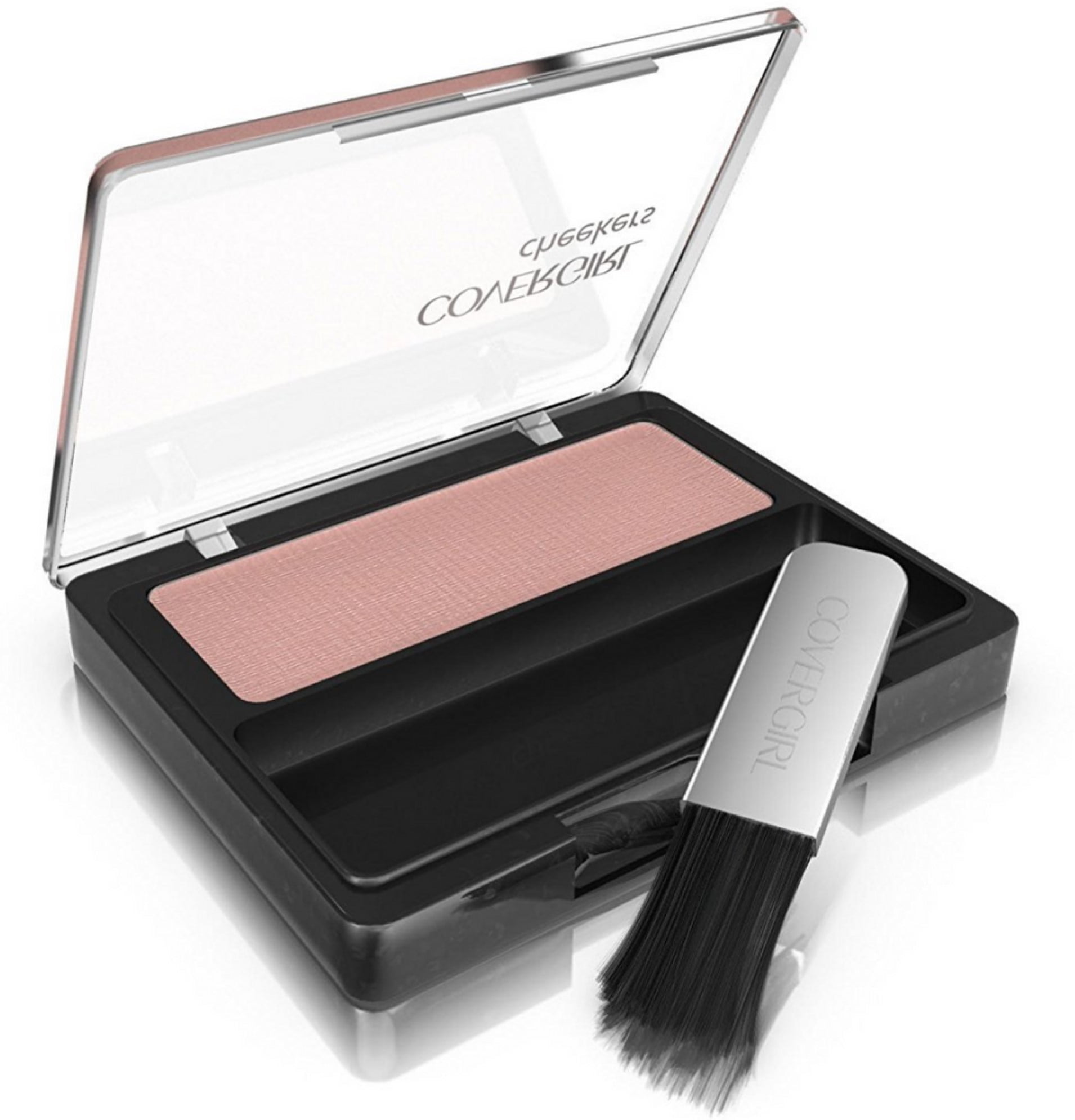 CoverGirl Cheekers Blendable Powder Blush, Brick Rose 0.12 oz