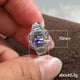 thumbnail image 4 of Moda princesa cuadrado diamante circón anillo amor compromiso anillo mujeres compromiso boda joyería regalo Wmkox8yii fajkfhkj2578, 4 of 9