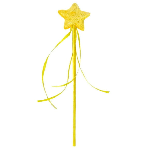 AUDeals Sequins MagicWand with Five-Pointed Star Sparkly Fairy Princess Wand Dress Up Toy for Girls Birthday Party Favors Gift