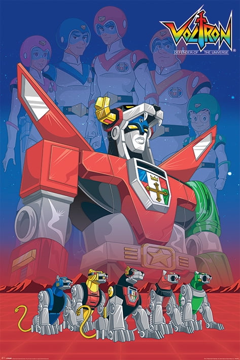 Voltron - TV Show / Comic Poster / Print (Legacy) (Size: 24" x 36 ...