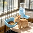 thumbnail image 6 of Hanging Automatic Water Feeder Food Bowl Set for Rabbits Cats Small Pet Cage Mount Drinking Eating No Spill Detachable Bowl Supplies, 6 of 6