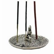Tibetan Buddha Aluminum Incense Burner