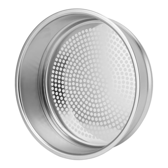 Coffee Bean Screen, Household Rustproof Coffee Bean Cooling Plate Portable Coarse Better Filter Impurities 304 Stainless Steel for Baking Machine