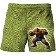 thumbnail image 1 of Pantalones cortos con estampado de Superhéroes para niños y niñas, traje de Marvel, Spiderman, informal, playa, dibujos animados Fivean unisex, 1 of 2