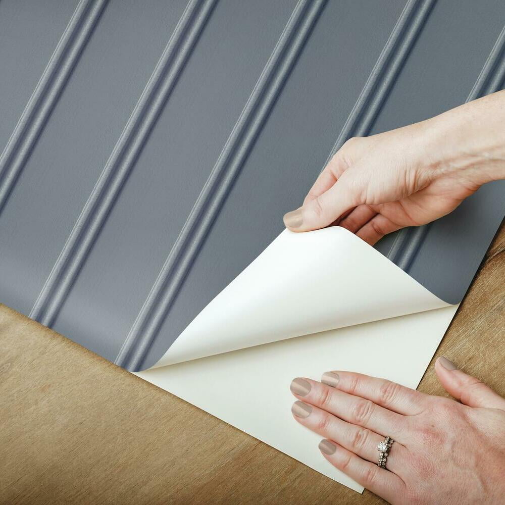 Beadboard Peel and Stick Wallpaper