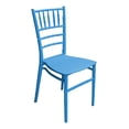 thumbnail image 3 of Juego 2 Sillas Galerias El Triunfo Plastico Azul Diseño Clasico, 3 of 7