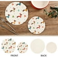 thumbnail image 3 of SKYSONIC Winter Dachshund Dog Pot Holders Trivets, 2 Pcs Heat Resistant Trivets,Chrismtas Puppy Cute Cotton Thread Weave Mats for Hot Pads Pans Pot Bowl Teapot for Kitchen Decor, 3 of 7