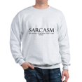 thumbnail image 1 of CafePress - Sarcasm - Crew Neck Sweatshirt, 1 of 1