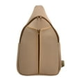 thumbnail image 1 of DYNWAVECA Pickleball Bag Outdoor Sport Bag Zipper Closure Practical Pickleball Racquet Bag Brown, 1 of 10
