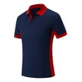thumbnail image 1 of Playera Tipo Polo Manga Corta Bicolor Casual Slim Fit, 1 of 8