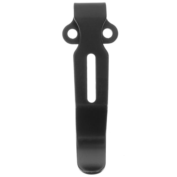 ColoMX Clip de bolsillo portátil cuchillos de acero inoxidable clip de espalda al aire libre clip