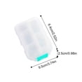 thumbnail image 2 of Pack of 1 Tablet Box, 7 Days 10 Compartments, with Labels and Portable Mini Medicine Cutter, Travel Pill Box, Mini Pill Box, 2 of 8