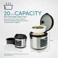 Aroma® 20Cup Programmable Rice & Grain Cooker and MultiCooker
