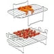thumbnail image 3 of Fiudx Rejilla de Acero Inoxidable para Freidora, Parrilla Versátil de Varios Niveles, Accesorio de Cocina Antiadherente de Fácil Limpieza, Diseño Duradero y Resistente a La Oxidación, Ideal para Freí, 3 of 6