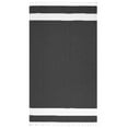 thumbnail image 2 of Swan Comfort Natural Turkish Towel Peshtemal Blanket 100% Natural Cotton - Black, 2 of 7