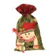 thumbnail image 1 of Bolsa de embalaje de regalo de Navidad, bolso con cordón decorativo con estampado de dibujos animados, adornos bordados, bolsa de almacenamiento Kits de decoración para fiestas Muñeco de nieve Injueey HA069844-02, 1 of 6