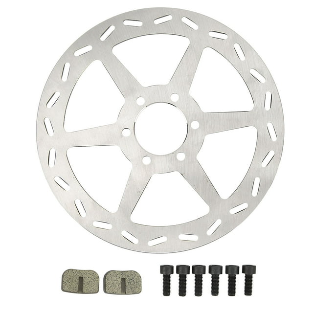 Rear Brake Disc with Brake Pads 180mm Metal Alloy Ceramic Replacement for Baja Doodle Bug DB30