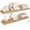 Oak, variant on Square Floating Shelves for Wall 12"W x 12"D x 1.2"H, Small Engineered Wood Wall Shelves with Invisible Brackets for Living Room Bedroom Bathroom Office Kitchen Storage & Decor, Oak Finish, Set of 3