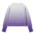 thumbnail image 4 of LIaqionyy Girls Half Zip Sweatshirts Long Sleeve Pullover Crop Tops Kids Mock Neck Tops with Pockets Casual School, 4 of 5