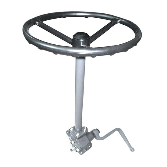 RAParts 35240-16100 One New Steering Box Assembly with Wheel & Cap Fits Kubota L245 L225