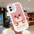 thumbnail image 3 of Funda de teléfono Little Monster para iPhone, carcasa trasera de silicona suave para iPhone 11, 15 Pro Max, 11, 12, 13, 14, Xr, Xs, 6, 7, 8, SE, 2020, 2022, 3 of 5
