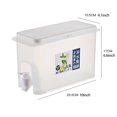 thumbnail image 3 of Jarra De Agua Con Grifo, Tetera De Agua Potable De Gran Capacidad, Tetera De Frutas, Cubo De Agua Fría De Verano, Tetera Fría Para Fiesta Familiar Monstrate FN006096-00, 3 of 6
