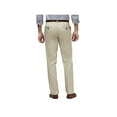 thumbnail image 3 of Haggar Men's Premium No Iron Khaki Flat Front Pant Straight Fit HC10889, 3 of 10